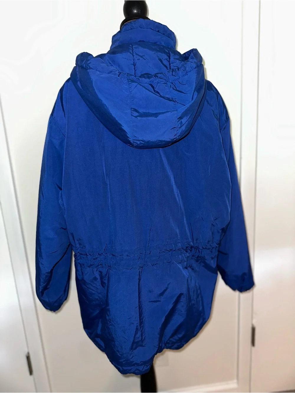 Bogner Royal Blue Hooded Packable Puffer Jacket